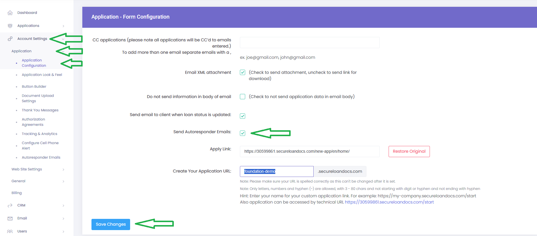 Turning Off Email Notifications to Clients Mwss